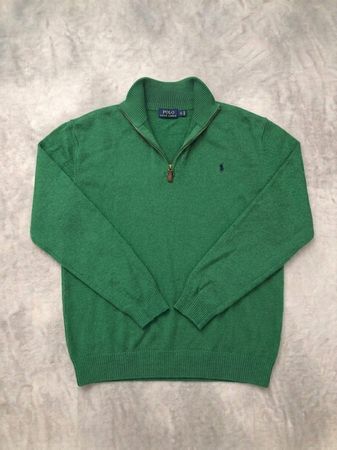 Pull Half zip 1/4 zip Ralph Lauren 📐| Taille : XL 📏