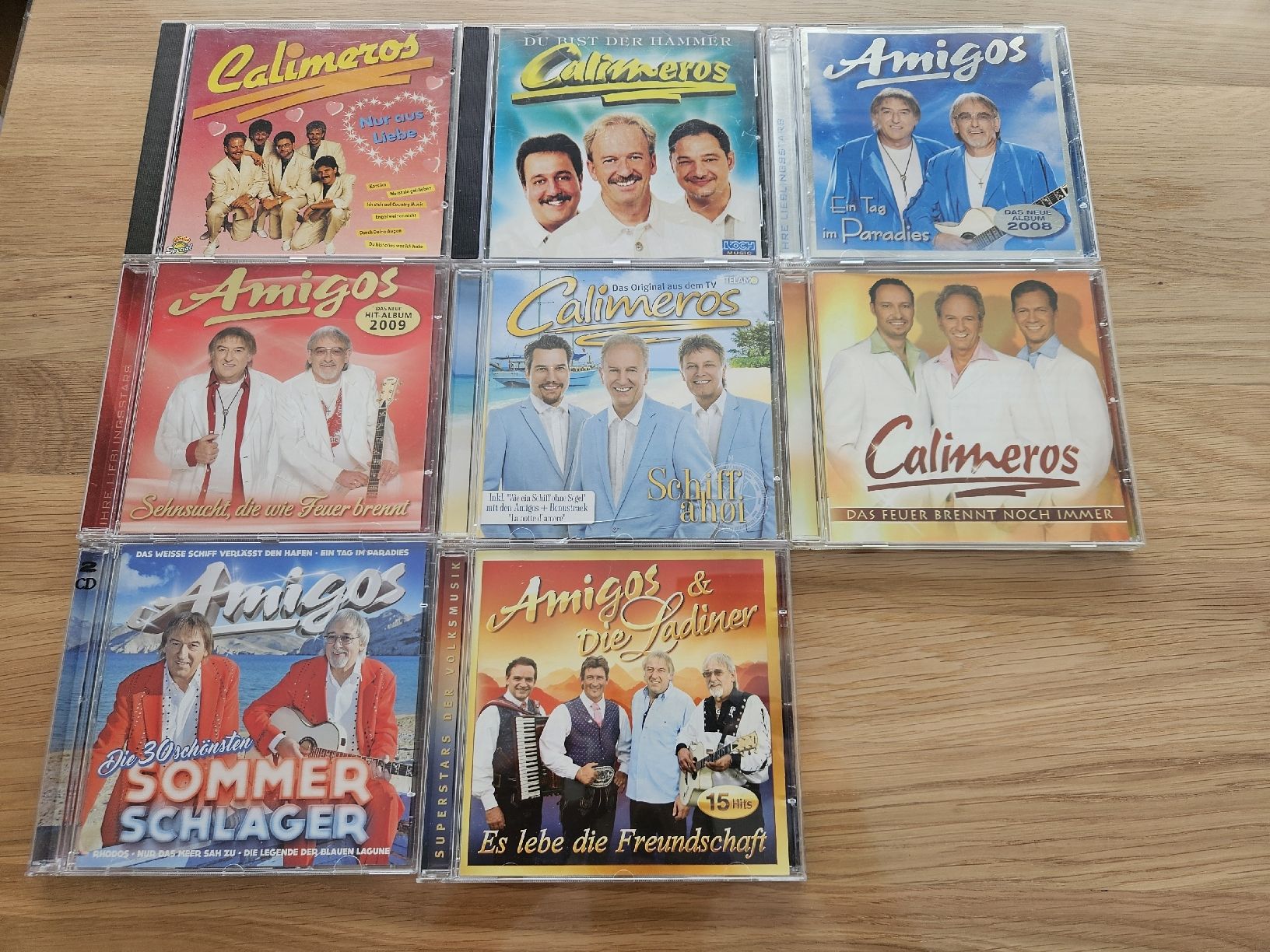CD: Amigos & Calimeros - 8 Schlager Alben – Usato da Rorschacherberg venduto da easiracer