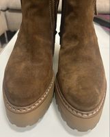 Braune ALPE Wildleder Boots, Gr. 37, Neu!