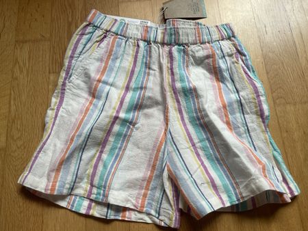 Tschibo Kinder-Shorts Gr. 158/164 mit Bio-Baumwolle & Leinen