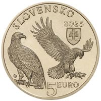 Slovakia - 5 Euros (Eastern Imperial Eagle) 2025 UNC