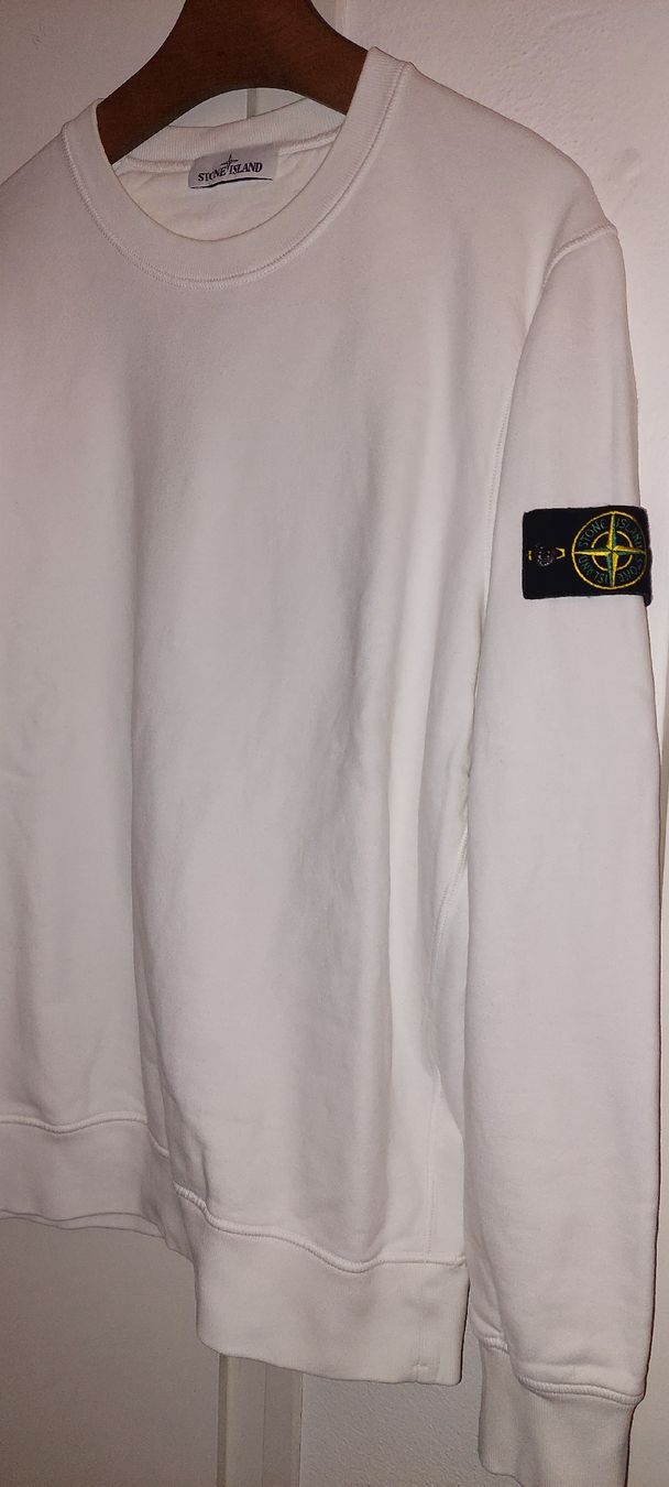 Stone Island Maglioni & Felpe: STONE ISLAND PULLOVER XL BLANC AVEC ÉTIQUETTE et CERTILOGO – Nuovo (secondo la descrizione) da Orpund venduto da Biennerome 5