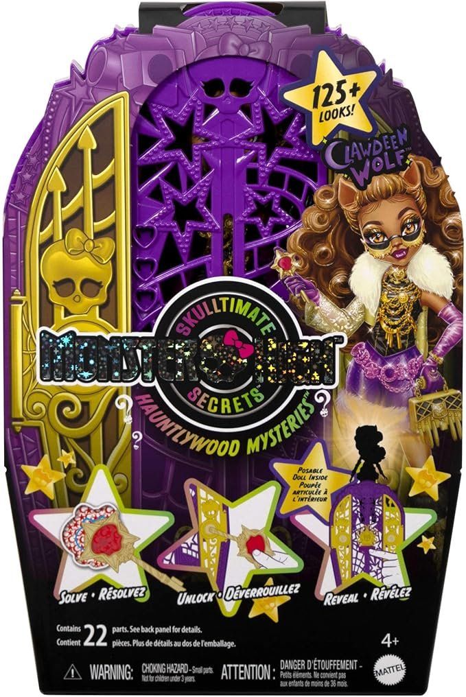 Puppen: Monster High Clawdeen Wolf | Skulltimate Secrets | Rainbow – Neu und originalverpackt aus Oensingen von CSCollectors 1