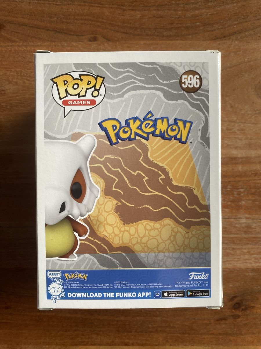 Funko Statuette: Figure Pop! Games #596 Cubone/Osselait – Usato da Misery venduto da yan_2yqx 1