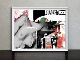 Cuba Libre Pop Art Kunst Abstrakt Woman Nude Modern Art Bild