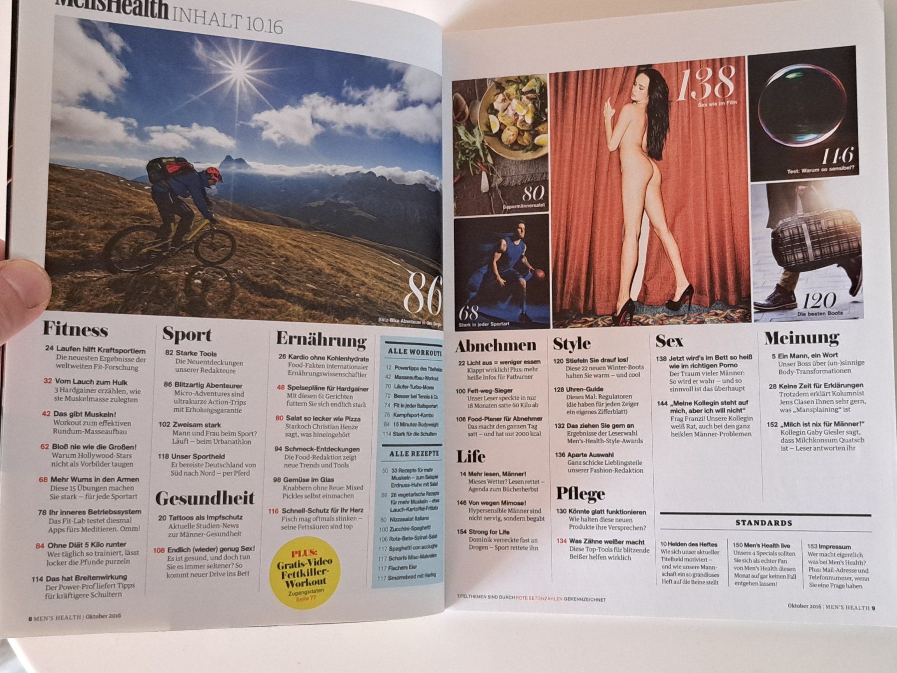 Riviste & Magazine: MEN'S HEALTH - Oktober 2016 – Usato da Wichtrach venduto da LuckyLuke69 3
