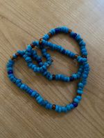Blaue Halskette