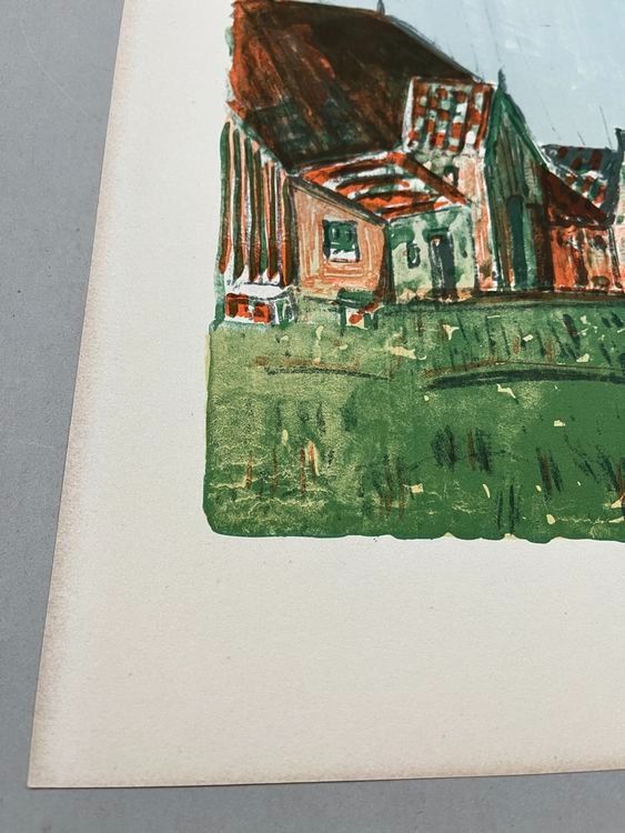 Grafica & Litografie: JAN WIEGERS LITHOGRAPHIE SIGNIERT – Usato da Gersau venduto da kunst-online 6