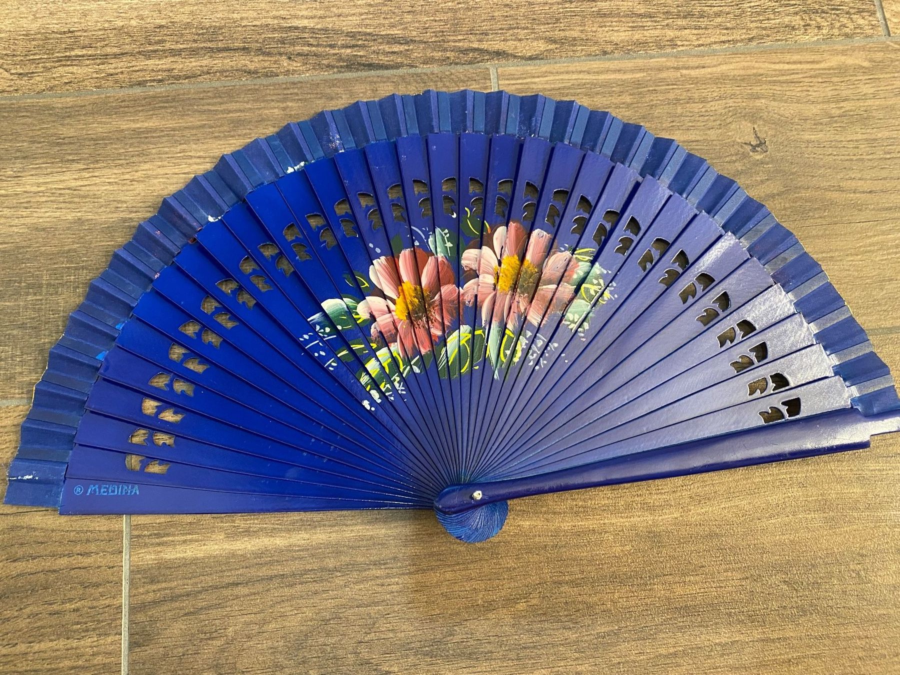 Tutte le decorazioni: Medina Fächer mit Blumenmuster blau – Usato da Pratteln venduto da a23_j2gs 3