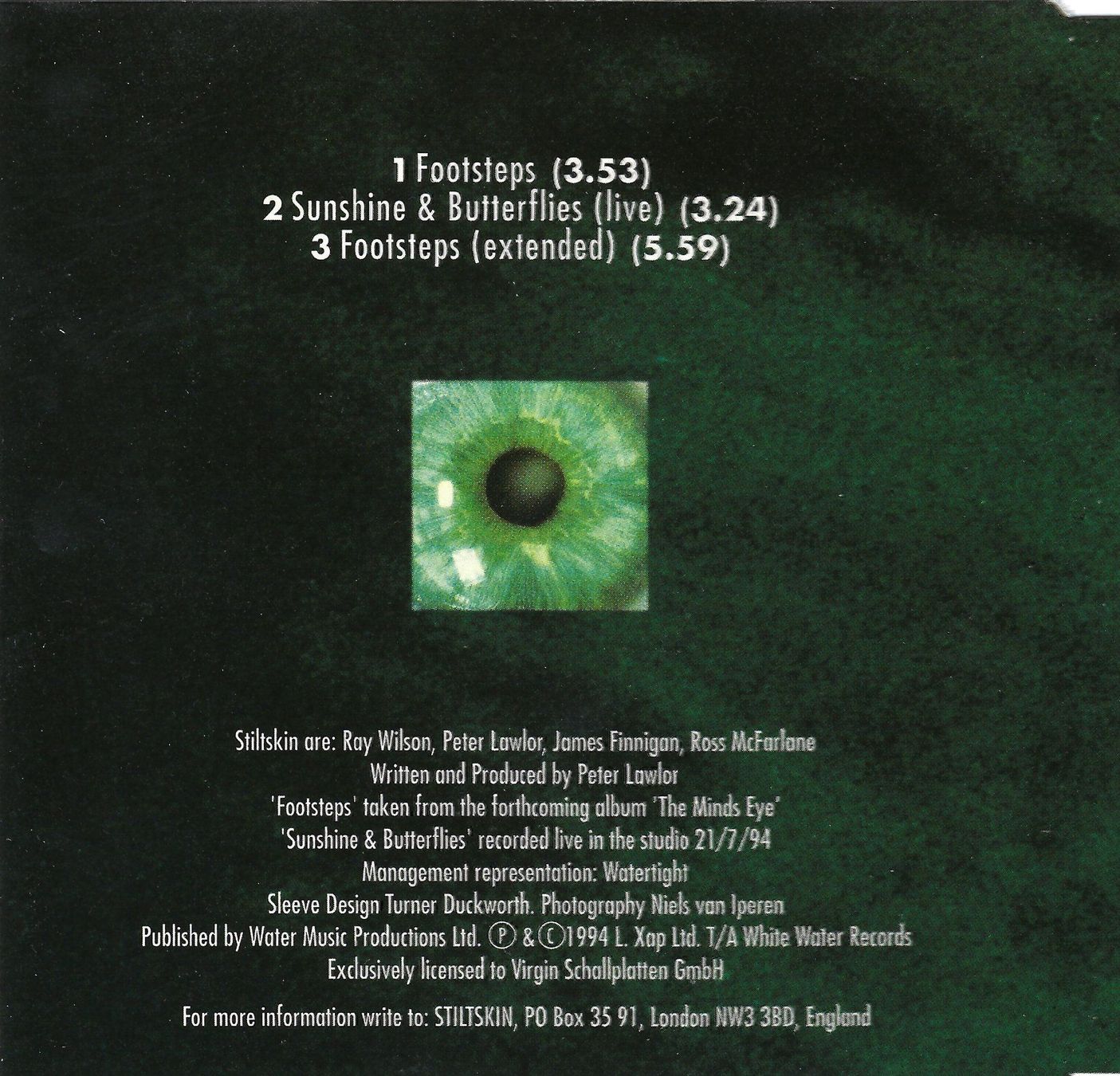 CD: CD_Single: STILTSKIN - Footstep – Usato da Rotkreuz venduto da groeli69 1