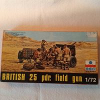 389 ... 25 Pdr. Field Gun mit Crew ... Esci 8045