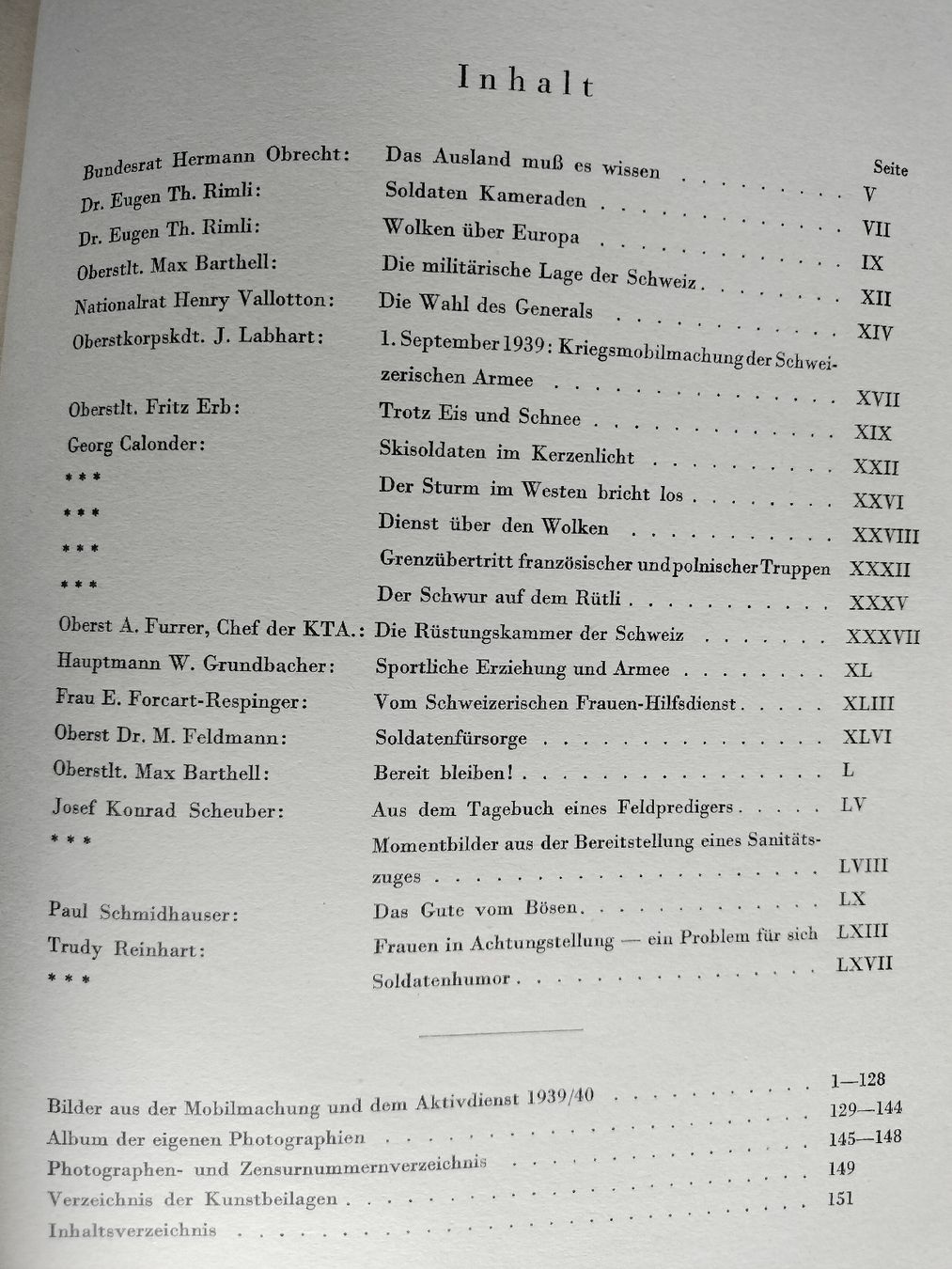 Libri: Schweizer Armee Militär Buch von 1941 – Usato da Schwanden Sigrisw venduto da Wibe81 9