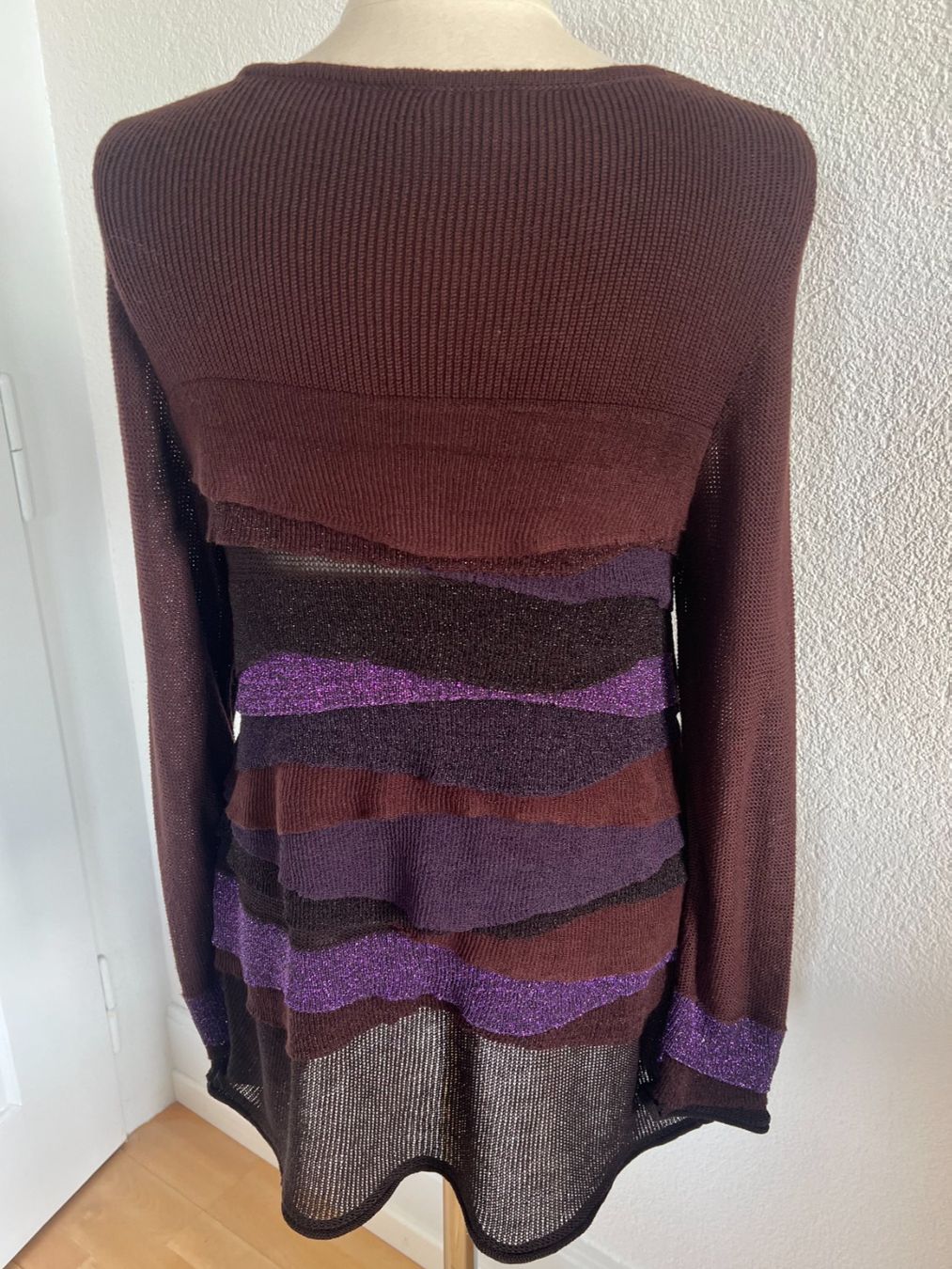Carlo Colucci Maglioni & Felpe: langer CARLO COLUCCi Strick Damen Pullover in Gr. 38 – Usato da Worb venduto da farben20zauber 1