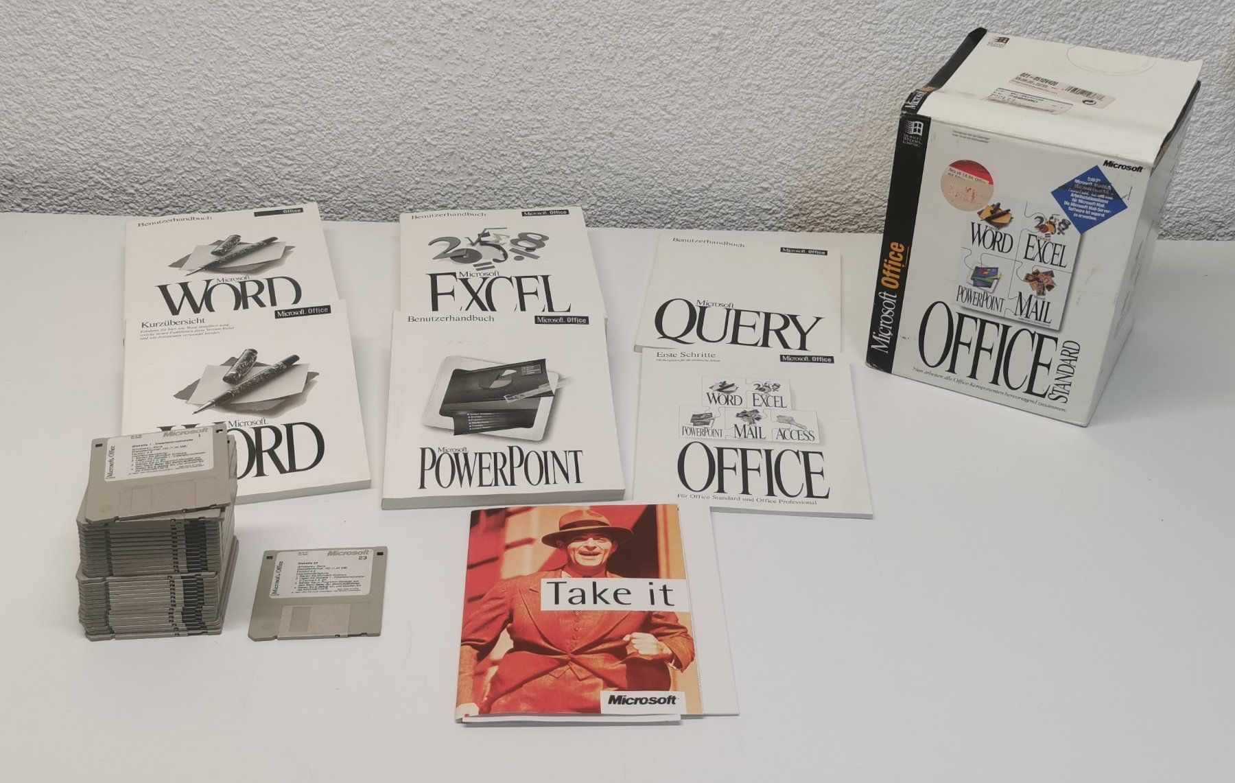 Microsoft Software: Microsoft Office 4.2 Standard Disketten für Windows 3.1 – Usato da Bremgarten b. Bern venduto da Vittorio0 4