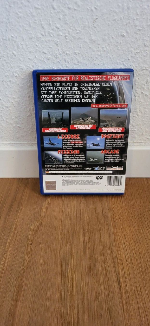 Sony Giochi: PS 2 - Energy Airforce – Usato da Münsingen venduto da DigitaleSpielecke 1