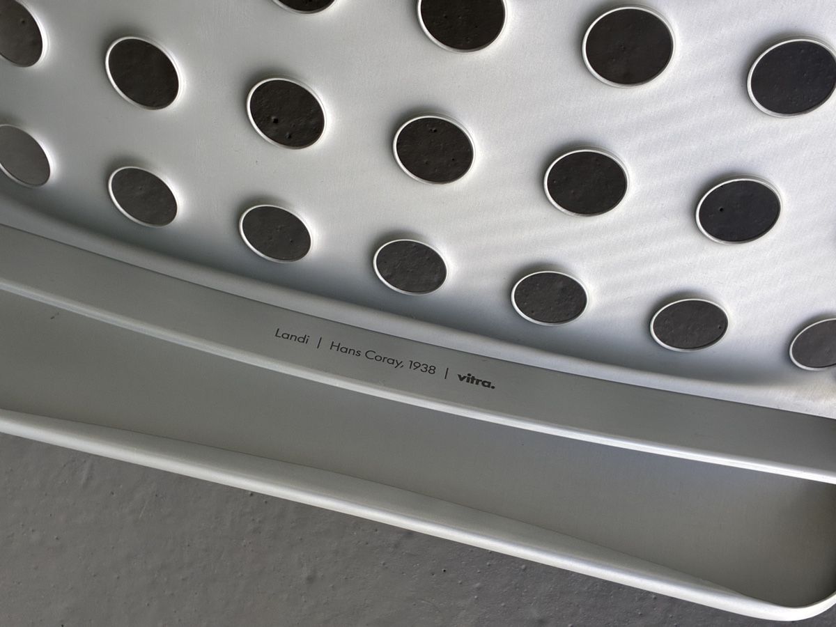 Vitra Sedie: Vitra Landi Stuhl Hans Coray – Usato da Zürich venduto da ZHCC 8