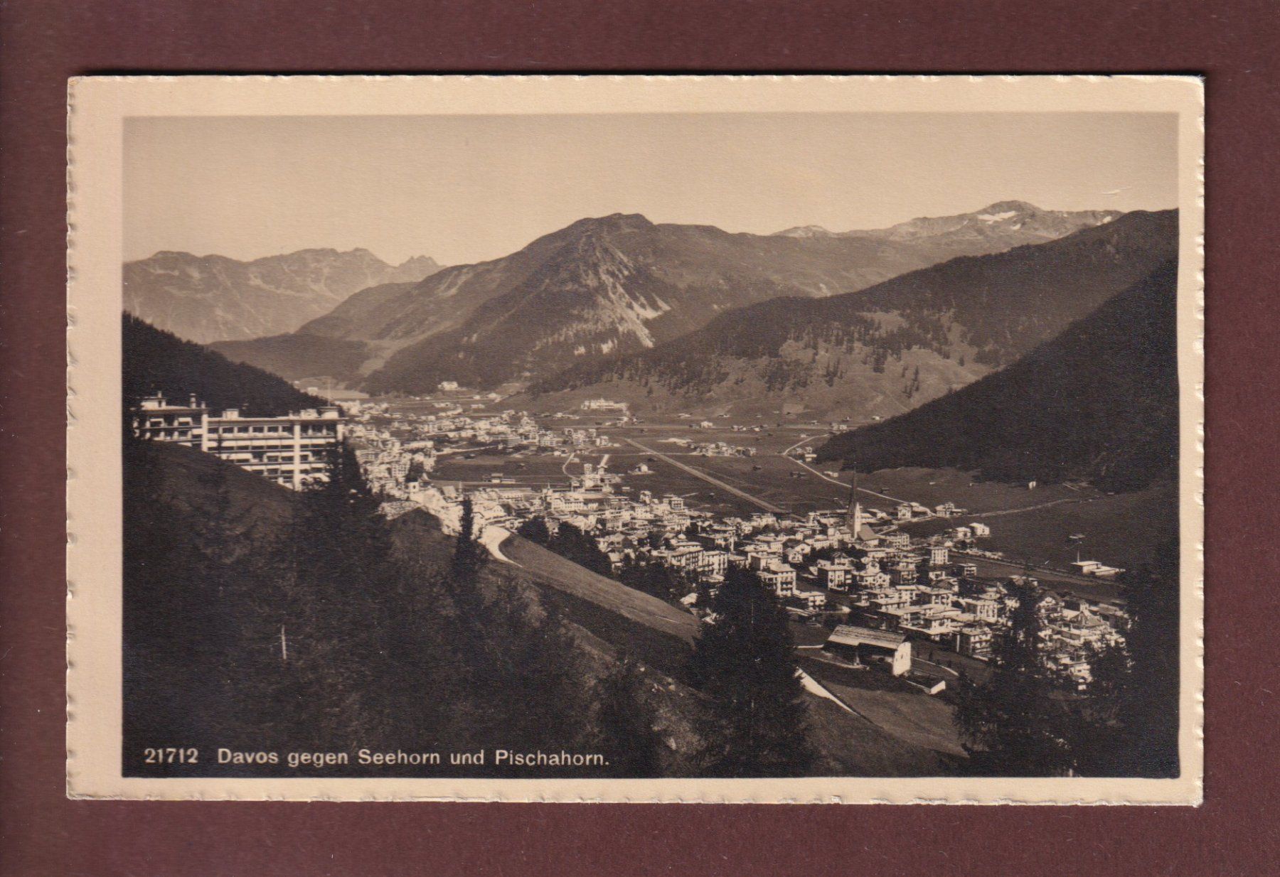 Ansichtskarten: DAVOS – Gebraucht aus Pully von nicecards