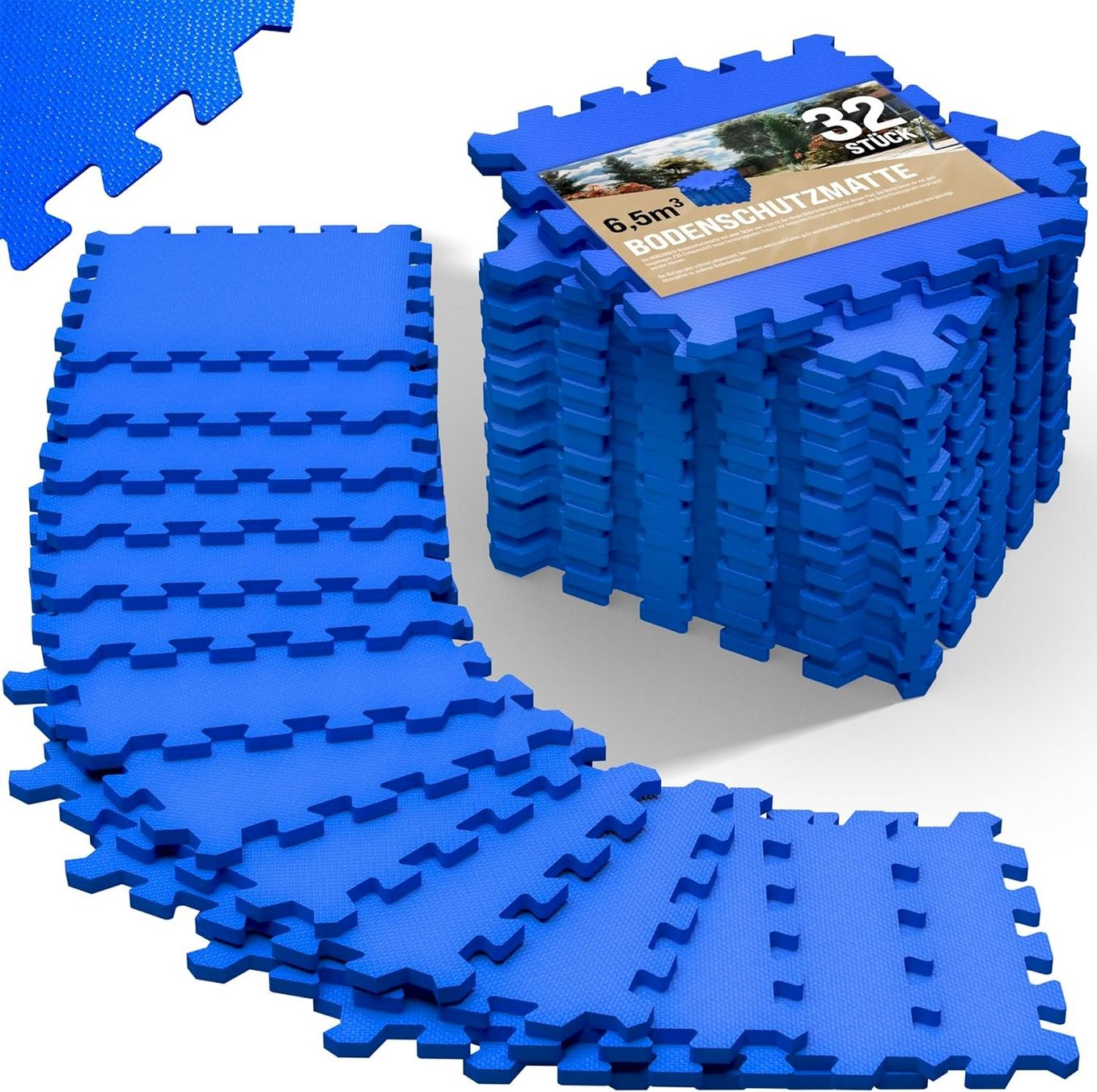 Tapis de sol: 32x Bodenschutzmatte 45x45x1cm – Neuf avec emballage d'origine à Bottighofen par zaap