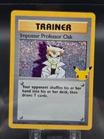 Imposter Professor Oak #73 Celebrations 25th NM / 🇬🇧