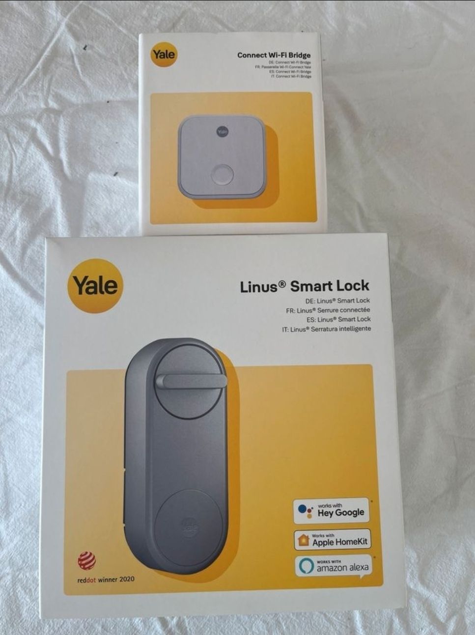 Lucchetti: Yale linus smart Lock mit Bridge – Nuovo (secondo la descrizione) da schalunen venduto da Belloto75