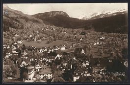 Schwyz, Teilansicht mit Rickenbach und W