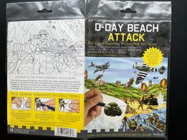 D-Day landing mit Abziehbilder