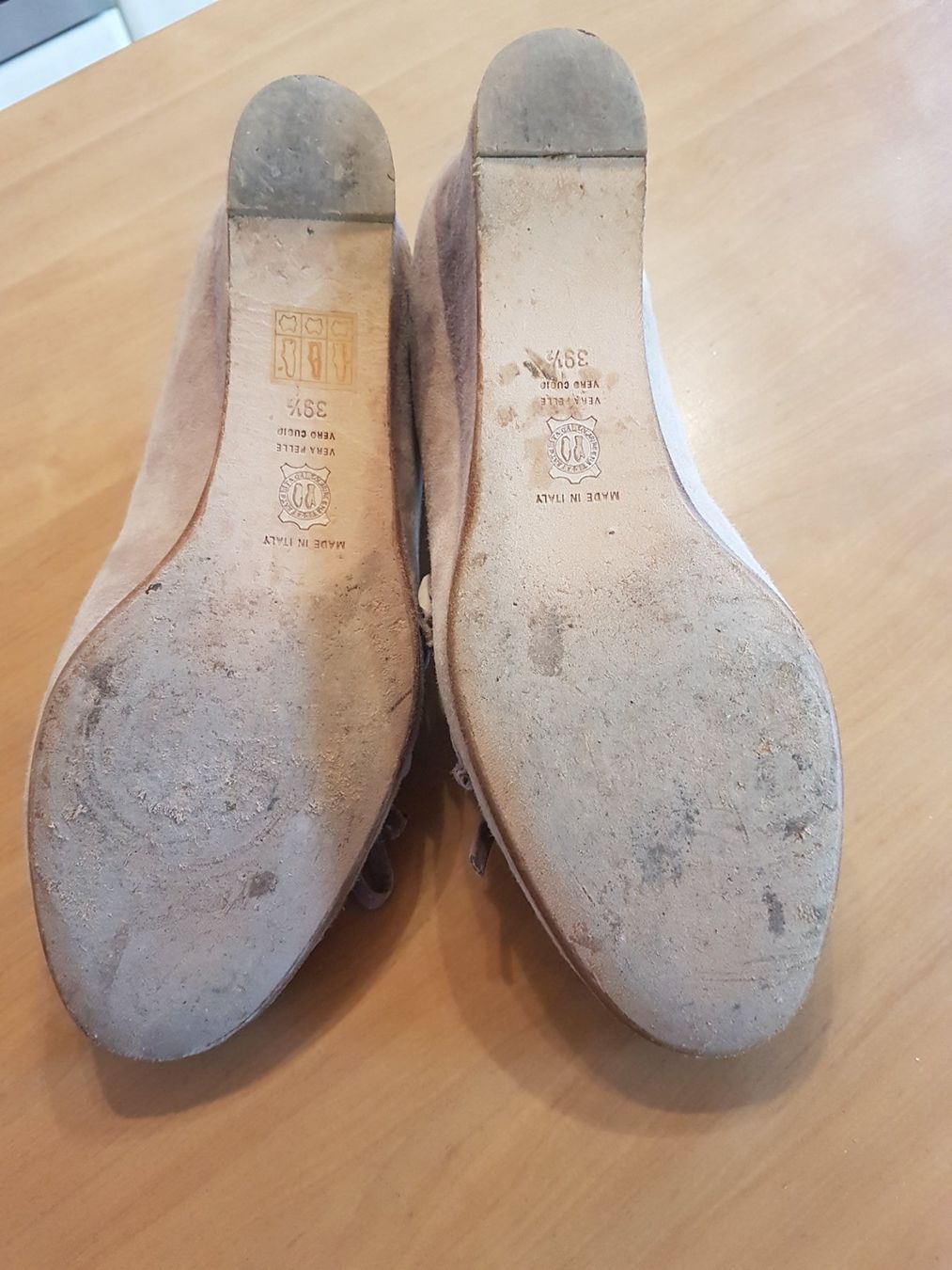 Damenschuhe: Chaussures daim talon compensé marque Moda di Fausto 39.5 – Gebraucht aus Villiers von san_jn5w 4