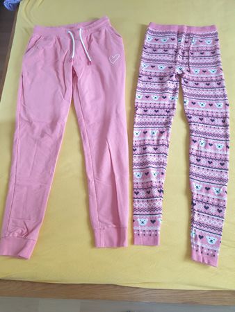 Mädchen Leggins & Jogginghose Gr. S und 146/152 Pink