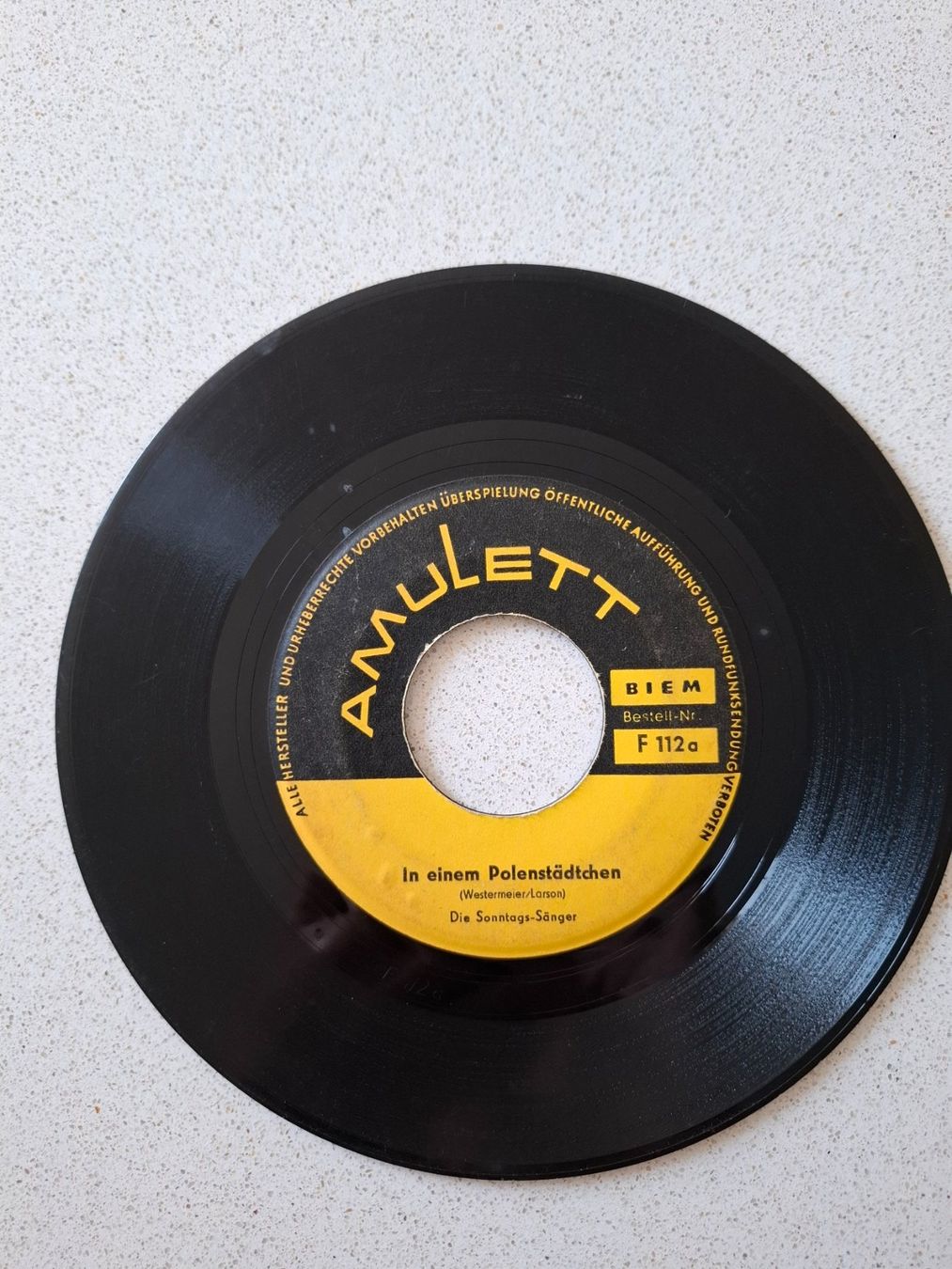 Dischi in vinile: Schallplatte die Sonntags-Sänger – Usato da Horw venduto da Cila5 1