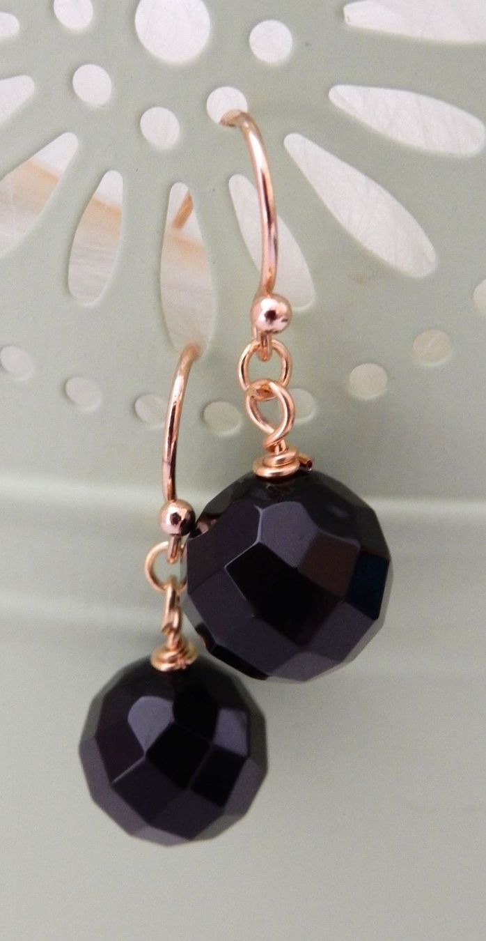 Orecchini pendenti & Orecchini a lobo: Ohrringe aus Onyx – Nuovo e nell'imballaggio originale da Allschwil venduto da Weyli18