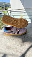 Gola Sneaker Klettverschluss rosa blau gebrauchter Zustand
