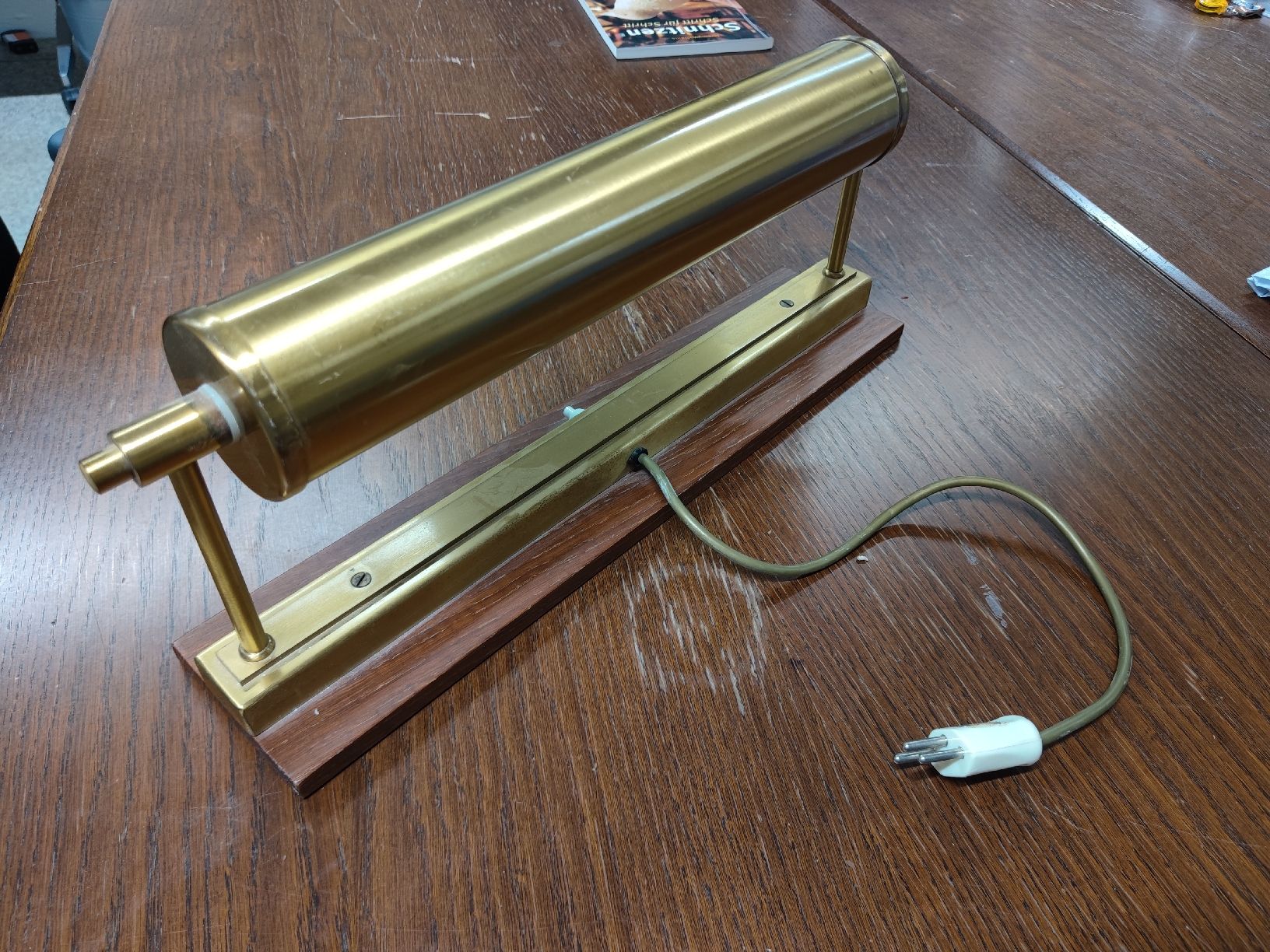 Lampade: Rednerpult Lampe / Elegante Vintage Messing Lampe – Usato da Mörschwil venduto da Nyke_2226 2