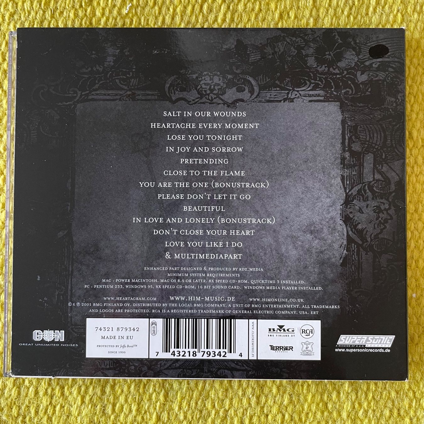 CD: HIM-DEEP SHADOWS AND BRILLIANT HIGHLIGHTS (DIGIPACK) – Usato da Rorschacherberg venduto da CD-Roli 1