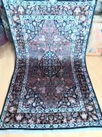 Seidenteppich 125*185cm handgeknüpft frisch gewaschen TOP