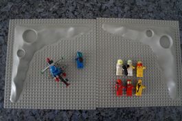 Lego Space Platten und Figuren