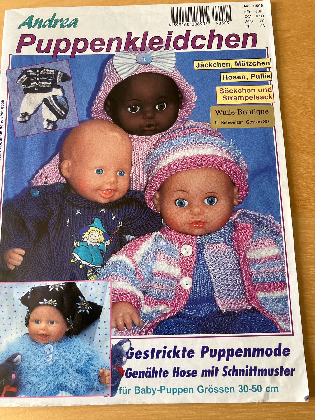 Bambole: Puppenkleider stricken und nähen – Usato da Gossau venduto da beta04 2
