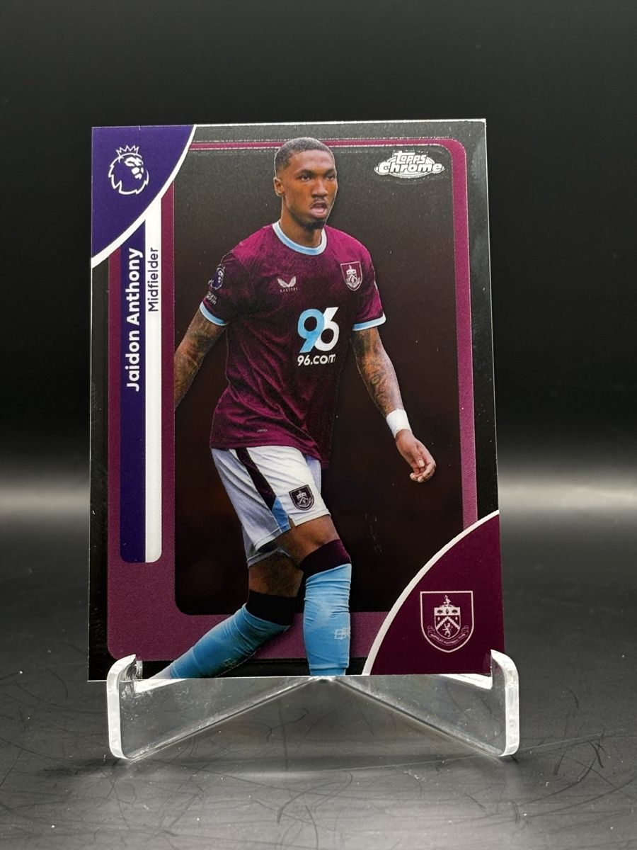 Topps Carte collezionabili: Topps Chrome Jaidon Anthony Premier League  – Nuovo (secondo la descrizione) da Magden venduto da LegacyCards
