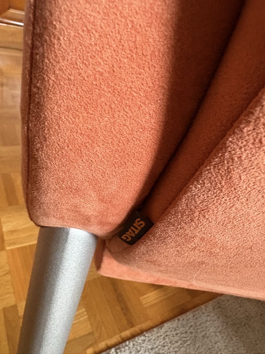 Poltrone: 2x fauteuils SITAG orange style art déco – Usato da Bassins venduto da PBR001 6