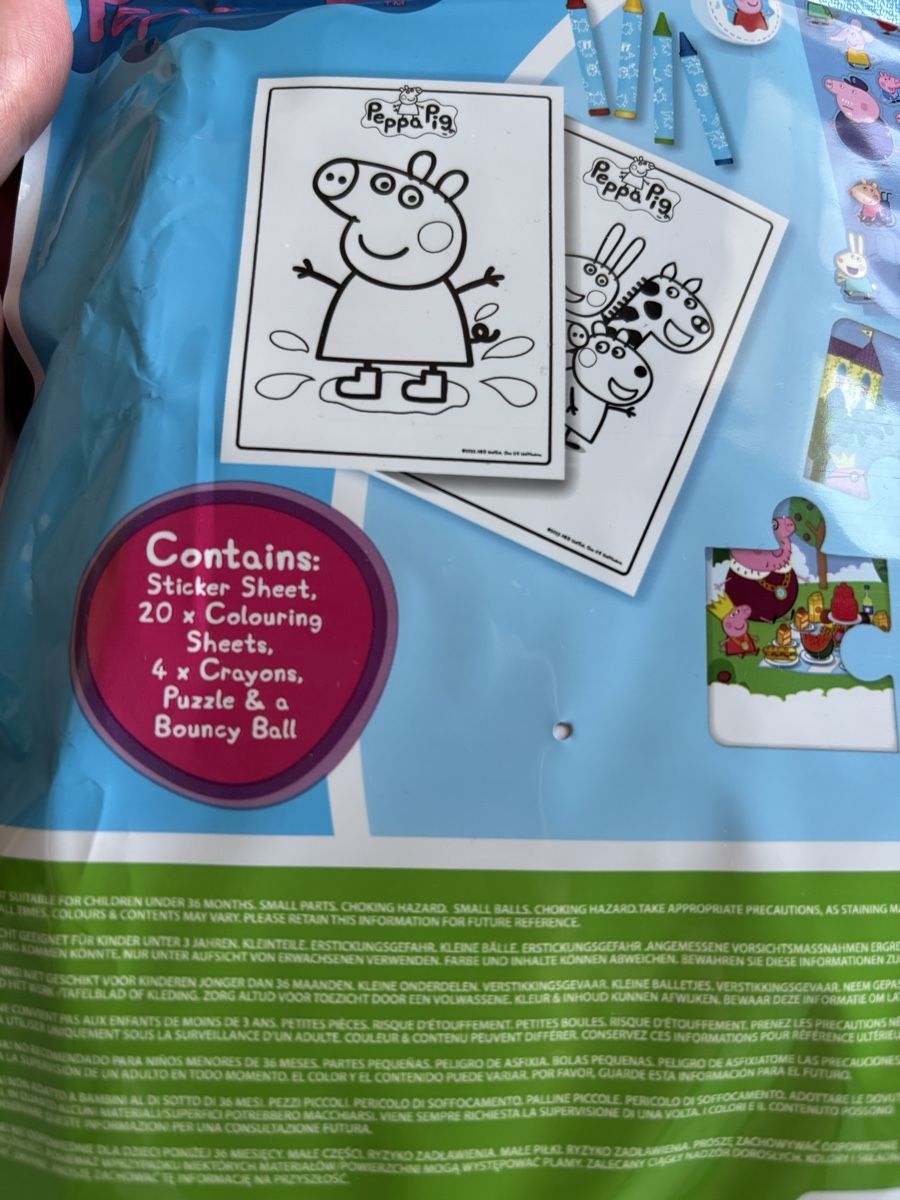 Spielzeuge: Peppa Pig Fun Bag mit Stickern und Puzzle – Neu und originalverpackt aus Rüti ZH von lau_5yjf 4
