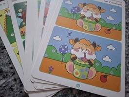 Finde die Unterschiede: Lernspiel für Kinder, Top!