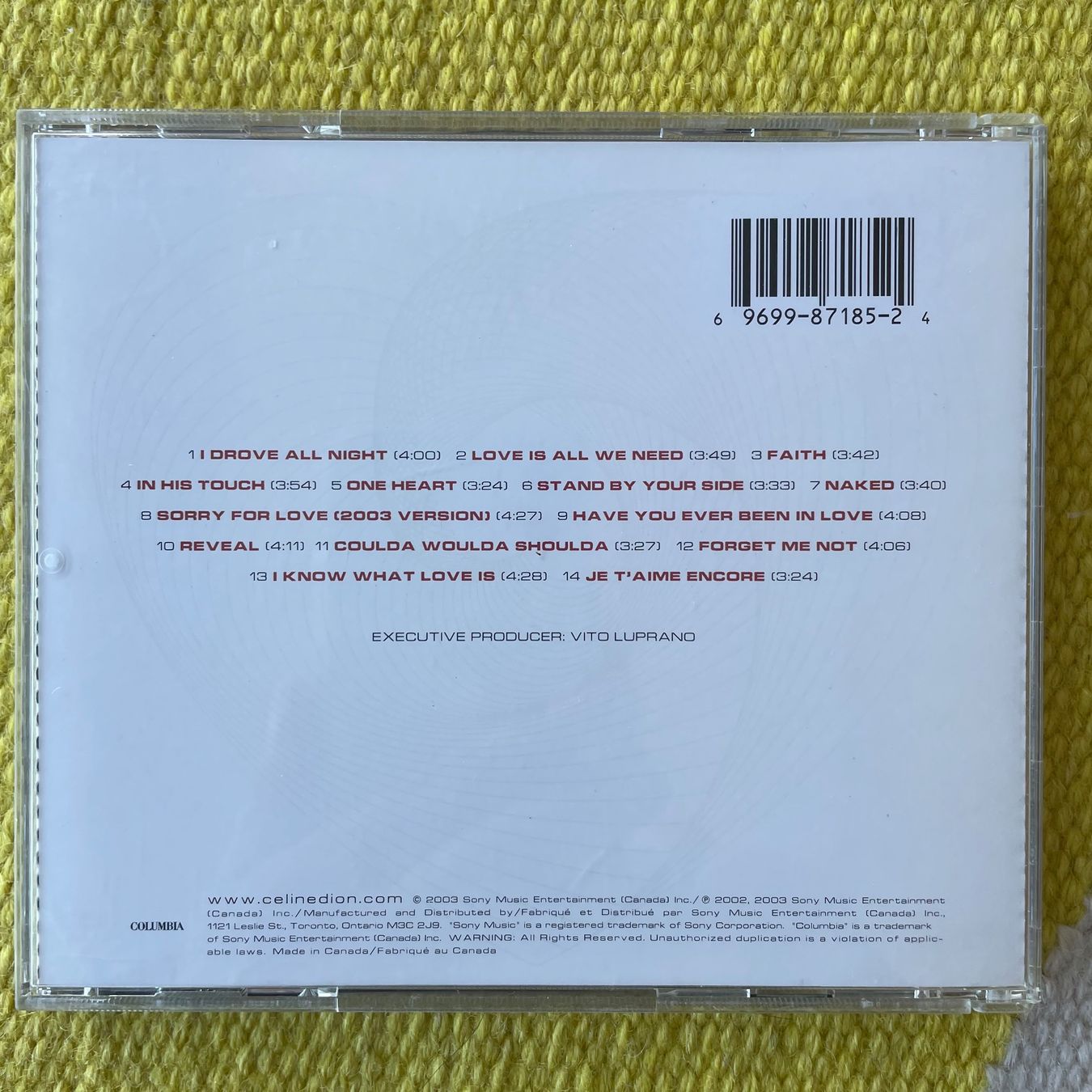 CD: CÉLINE DION-ONE HEART – Usato da Rorschacherberg venduto da CD-Roli 1