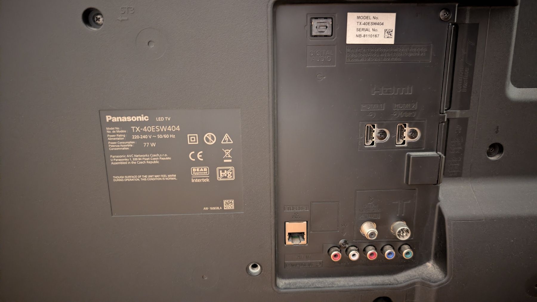 Panasonic Televisori: Panasonic Tv – Difettoso da Luzern venduto da Najm_A 1