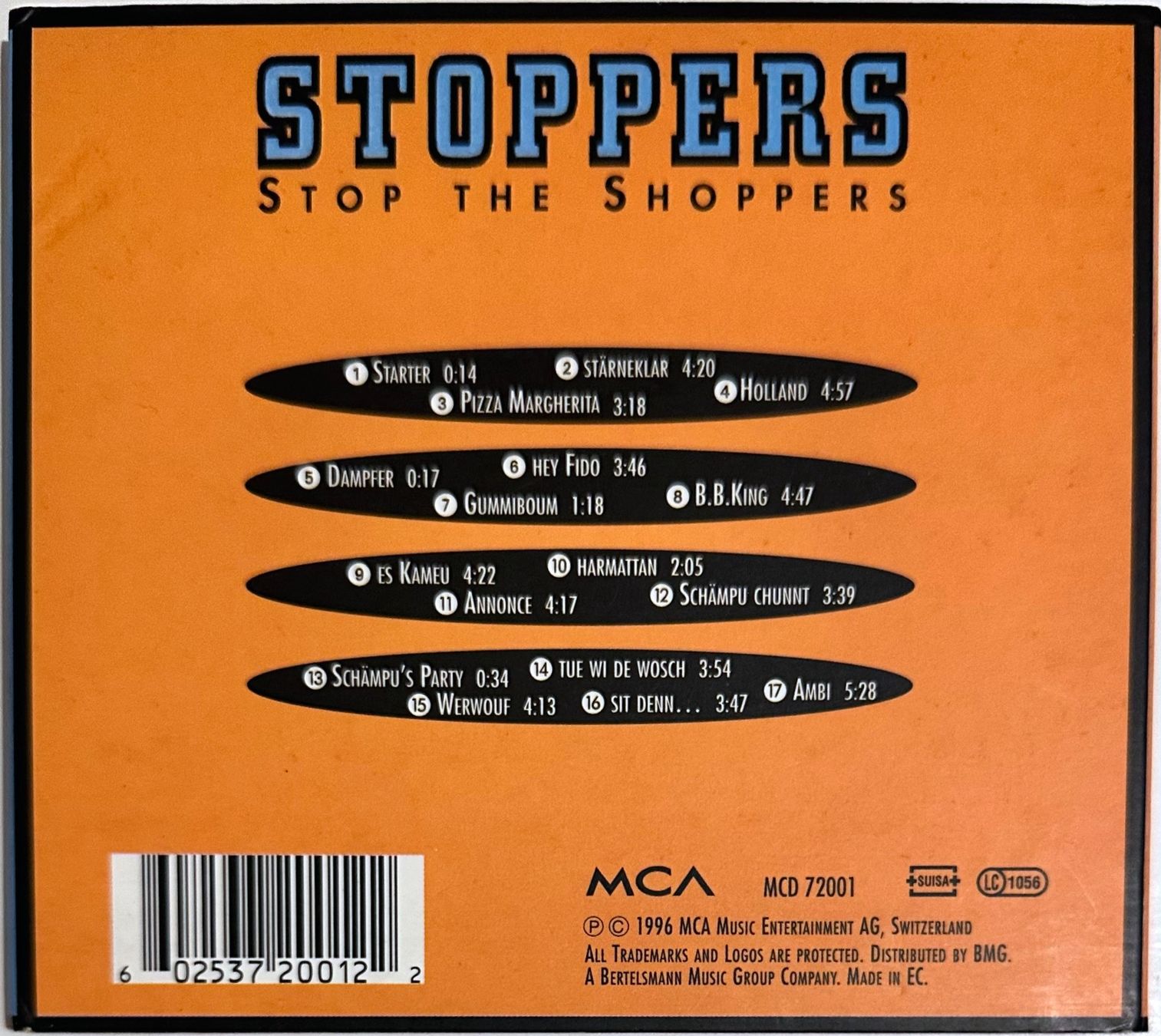CD: Stop The Shoppers – Stoppers – Usato da Martigny venduto da jereq 1