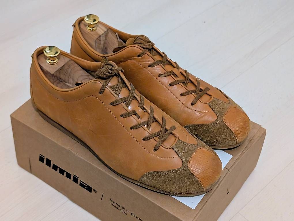 Scarpe da uomo: Ilmia - handgefertigte Leder-Sneaker – Usato da Chur venduto da himmel-blau 1