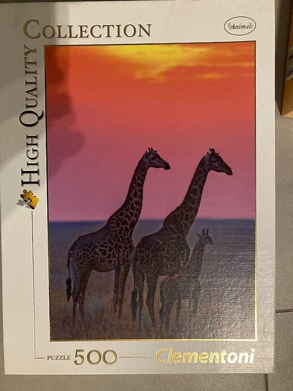 Puzzle: Puzzle Giraffen 500 – Usato da Oberglatt ZH venduto da Fischli085