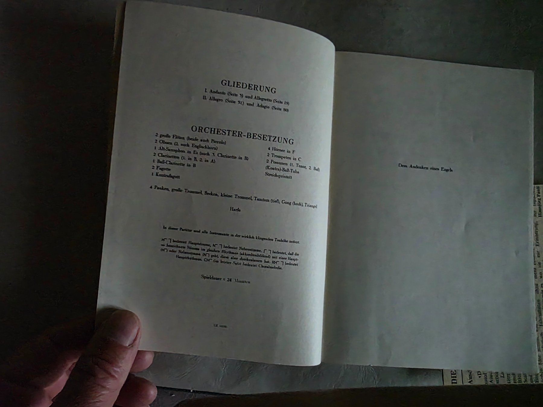 Libri: Alban Berg - Violine Konzert Partitur – Usato da Walterswil BE venduto da Lonitti 1