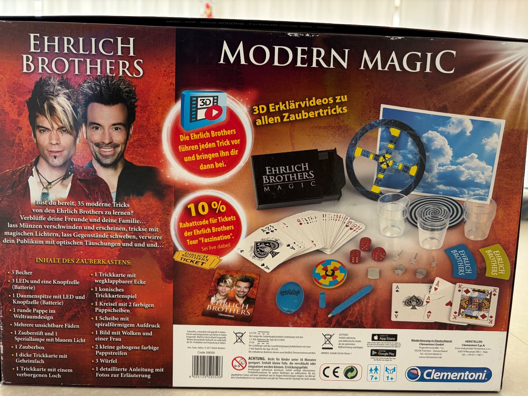 Giochi: Zauberkasten Modern Magic, ab 7 Jahren – Nuovo (secondo la descrizione) da Balzers venduto da Kubus 2
