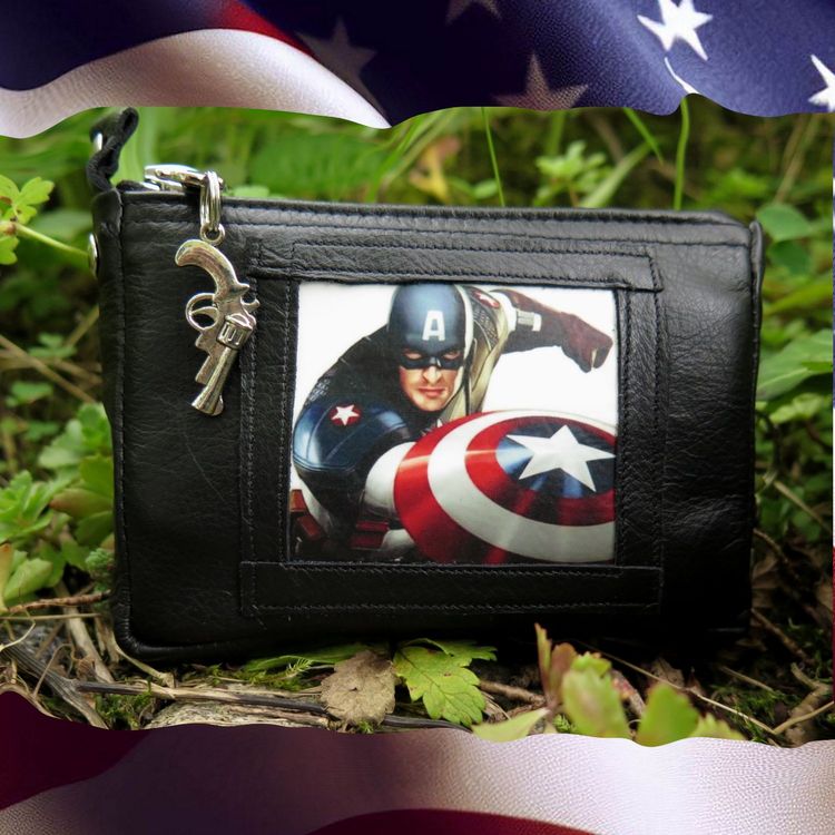 FEMONGY Damen Portemonnaie Klein - Grünes PU-Geldbörschen Mit Münzfach