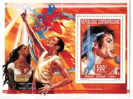 Block "Michael Jackson". Zentralafrikanische Republik