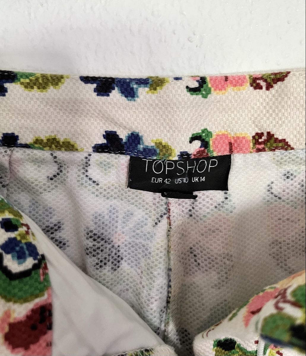 Topshop Pantaloni: TOPSHOP BLUMENHOSE GR. 42 – Nuovo (secondo la descrizione) da Basel venduto da JJ.Elena 2